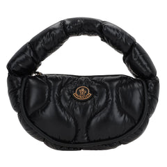 Moncler Feather Padded Handbag 'Black'