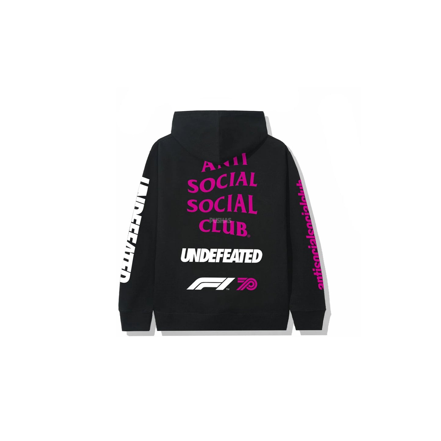 Anti Social Social Club UNDFTD X F1 Hoodie 'Black' (2020)