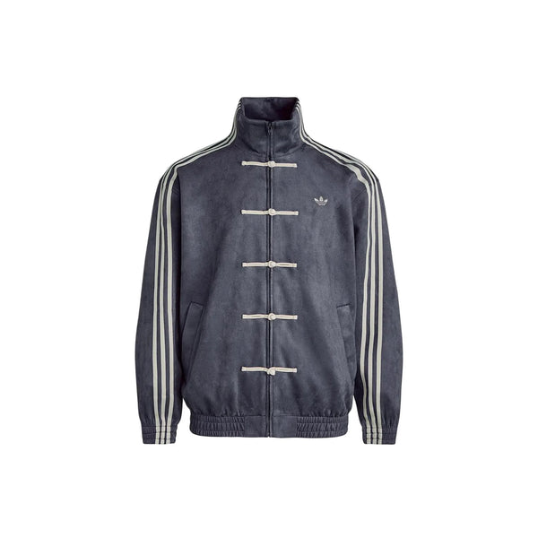 Adidas CTT Chinese Track Top 3.1 Gender Neutral Jacket (Asia Sizing) 'Dark Grey' (2025)