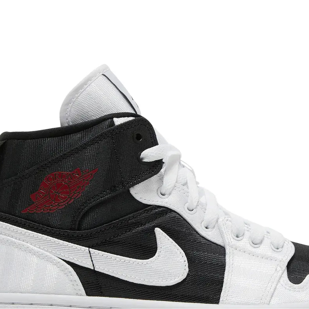 Air-Jordan-1-Mid-SE-Utl-‘White-Black-Red’-(2021)-side-close-up