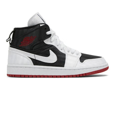 Air-Jordan-1-Mid-SE-Utl-‘White-Black-Red’-(2021)-side