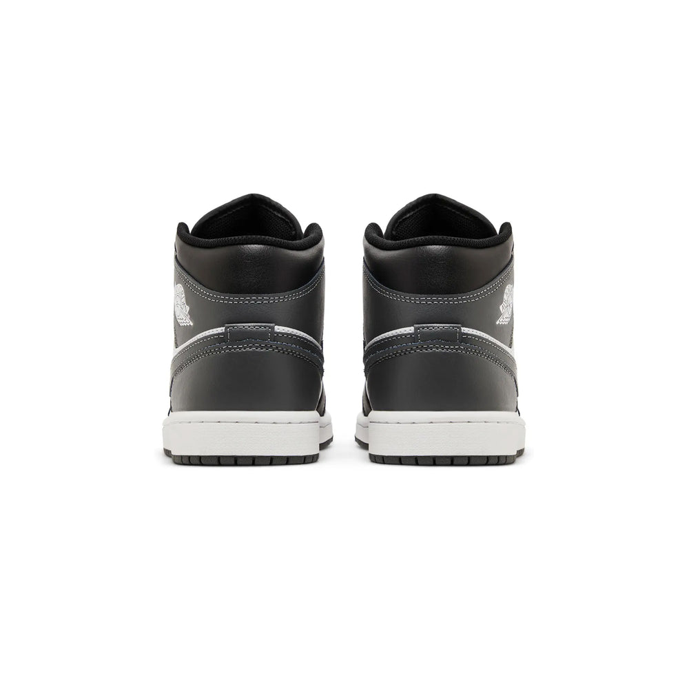 Air-Jordan-1-Mid-‘Black-White-Iron-Grey’-(2024)-4