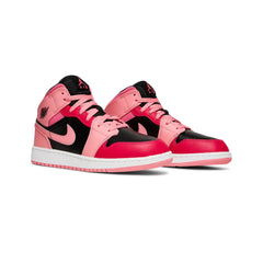 Air-Jordan-1-Mid-‘Coral-Chalk’-GS-(2021)-front-side