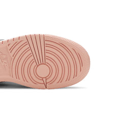 Air-Jordan-1-Mid-‘Pink-Quartz’-GS-sole-close-up