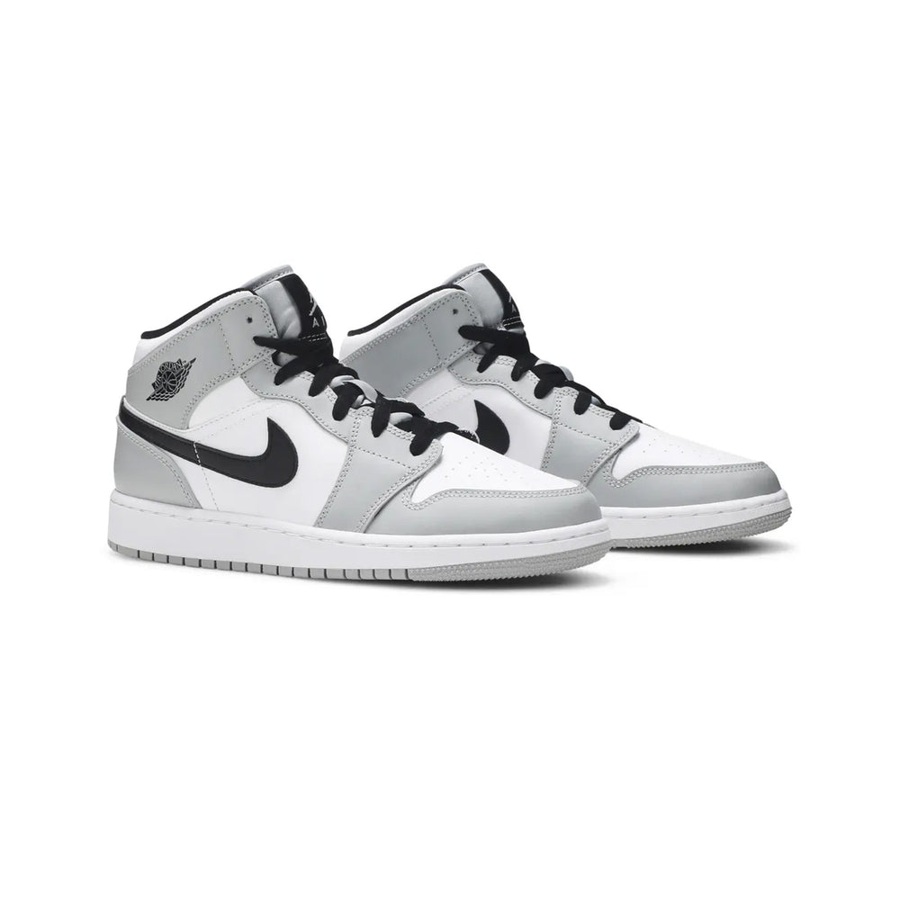 Air-Jordan-1-Mid-‘Smoke-Grey’-GS-front-side