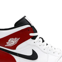 Air-Jordan-1-Mid-‘White-Black-Gym-Red’-(2019)-side-close-up