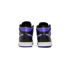 Air-Jordan-1-Mid-‘White-Black-Purple’-(2022)-back