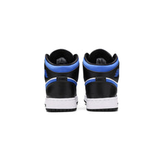 Air-Jordan-1-Mid-‘White-Black-Royal’-GS-back