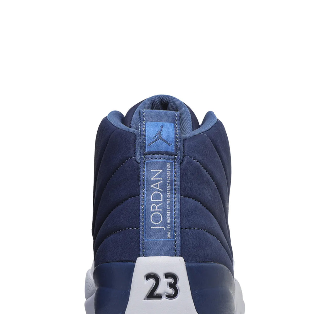 Air-Jordan-12-‘Indigo-Stone-Blue’-back-close-up