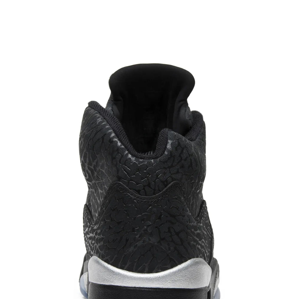 Air-Jordan-5-3Lab5-‘Black-Silver’-(New)-back-close-up
