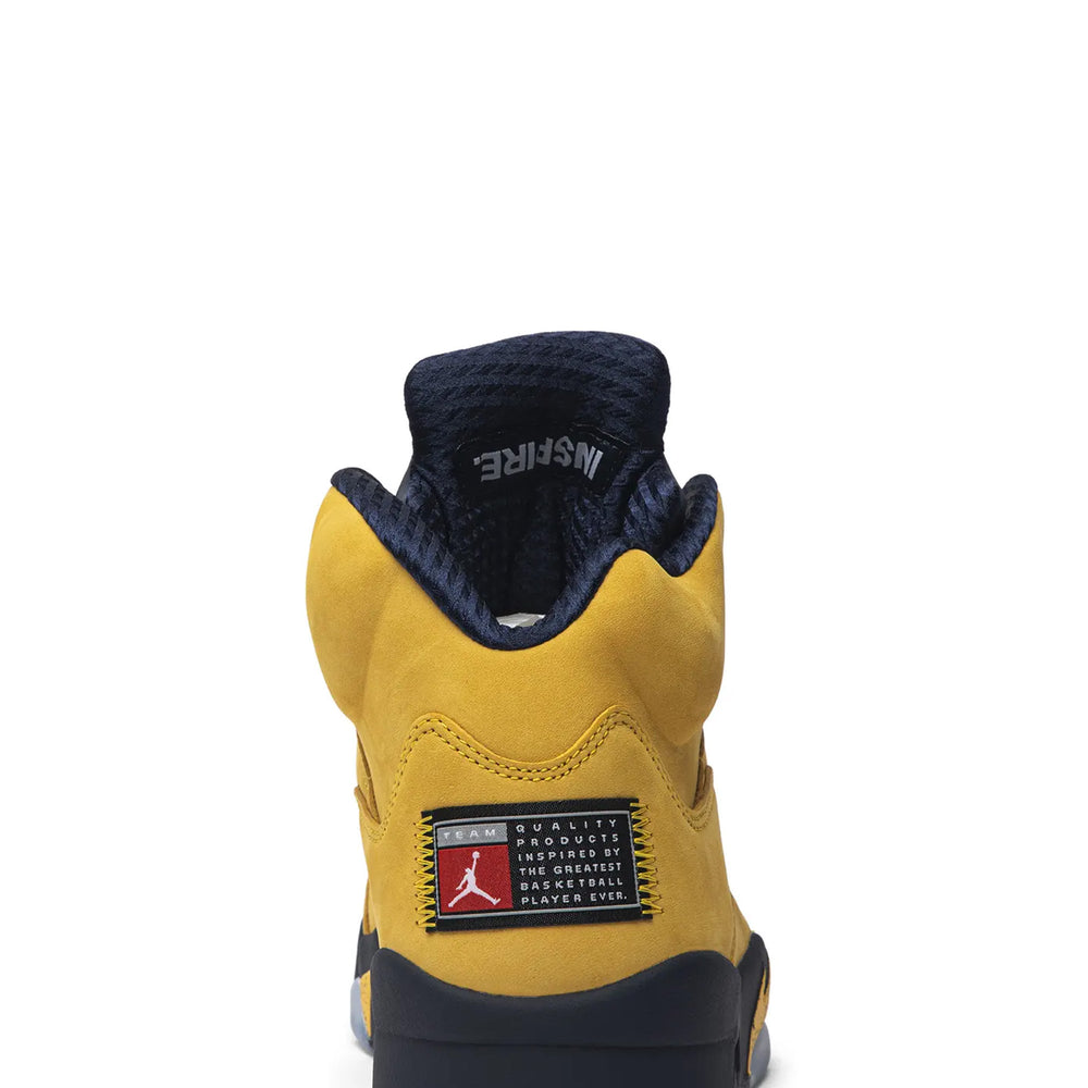 Air-Jordan-5-‘Michigan’-(New)-back-close-up