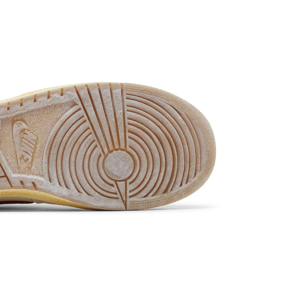 Air-Jordan-Air-Ship-x-Awake-NY-‘Sail/Black-University-Red’-(2024)-sole-close-up