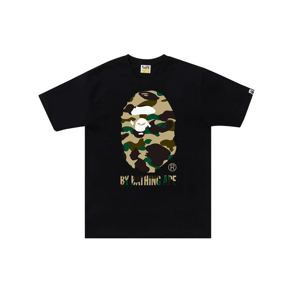 BAPE-1st-Camo-By-Bathing-Ape-Tee-‘Black-/-Yellow’-1