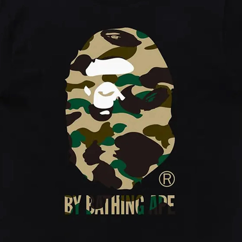 BAPE-1st-Camo-By-Bathing-Ape-Tee-‘Black-/-Yellow’-2
