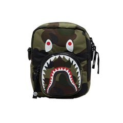 BAPE-1st-Camo-Shark-Mini-Bag-Green-(2025)-1