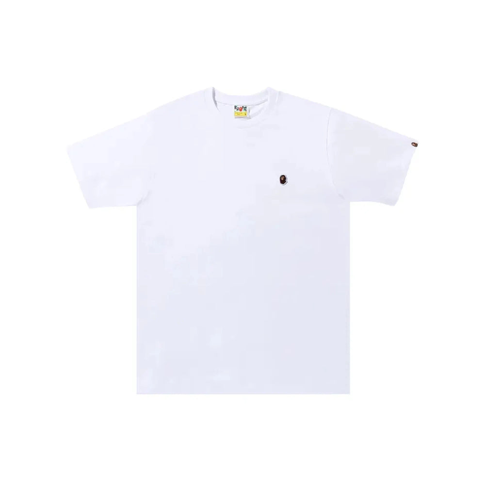 BAPE-Ape-Head-One-Point-Tee-‘White’-1