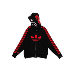 BAPE-x-adidas-Shark-Fleece-Full-Zip-Hoodie-‘Black’-(2025)-2