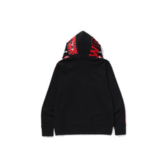 BAPE-x-adidas-Shark-Fleece-Full-Zip-Hoodie-‘Black’-(2025)-3