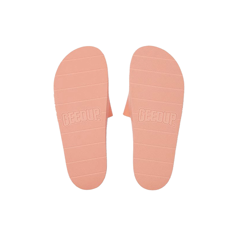 Geedup-Core-Logo-Emboss-Slides-'Peach'(2025)-sole