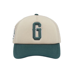 Geedup-G-Trucker-Hat-‘Beige-/-Green’-(2025)-1