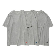 Human-Made-T-Shirt-(3-Pack)-‘Grey’-(2024)-