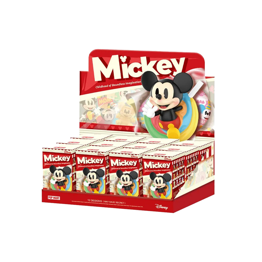POP-MART-Disney-Mickey-Childhood-of-Boundless-Imagination-Series-(12-Blind-Boxes)-front-side