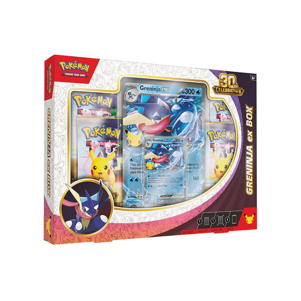 Pokémon TCG 30th Celebration Greninja ex Box