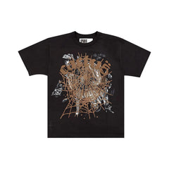 Sp5der-x-Travis-Scott-Cactus-Jack-Airbrush-T-shirt-‘Black’-front