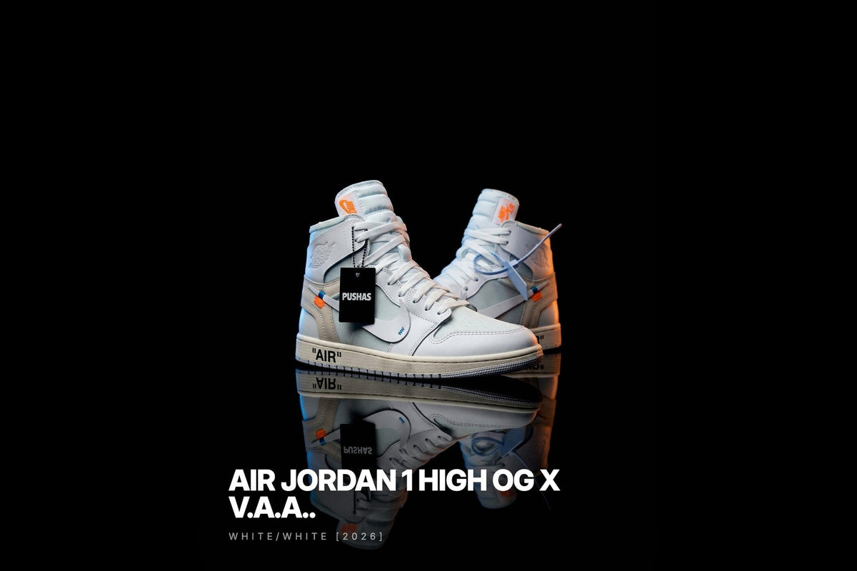 Air Jordan 1 High Virgil Abloh Archive 'Alaska' photographed by PUSHAS