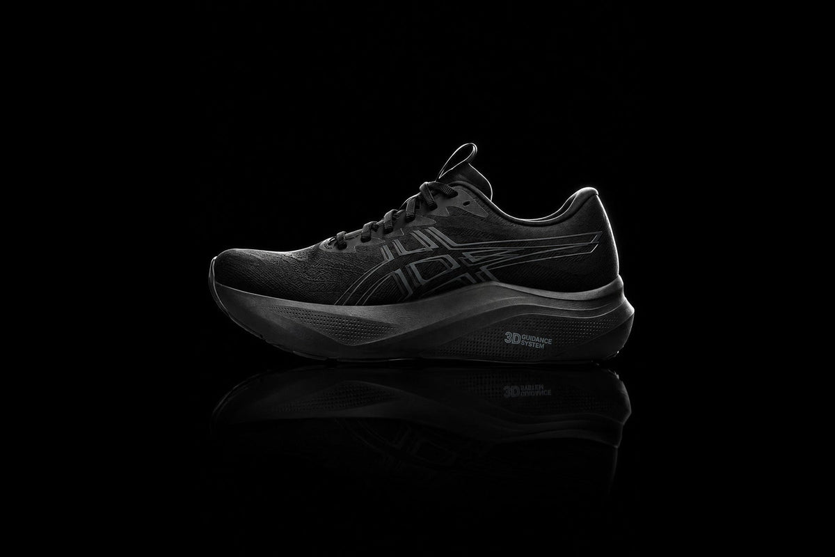 ASICS GT-2000 14 'Black Graphite Grey' photographed by PUSHAS