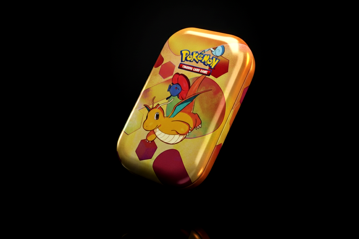 Pokémon TCG Scarlet & Violet 151 Mini Tin photographed by PUSHAS