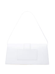 Jacquemus Leather Le Bambino Long Shoulder Bag 'White'