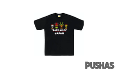 Bape-Baby-Milo-Japan-Tee-Black-2023