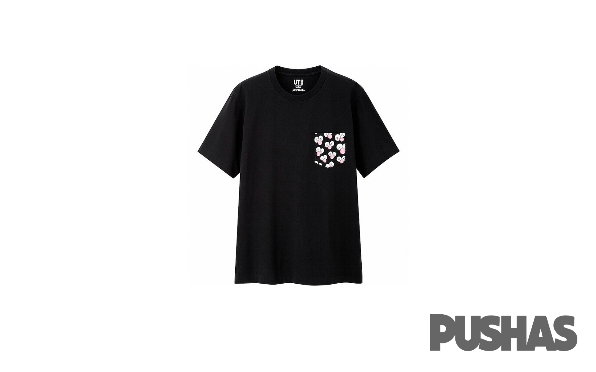 KAWS-x-Uniqlo-BFF-Pocket-Tee-US-Sizing-Black-2019