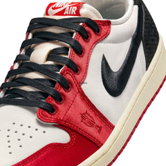 Air Jordan 1 Low OG x Trophy Room 'Sail/Black/Varsity Red' (2024)