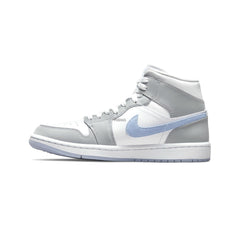 [Refurbished] Air Jordan 1 Mid 'Grey Blue Wolf Grey' Women's (2021)