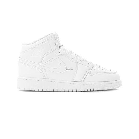 Air Jordan 1 Mid 'Triple White' GS (2023)