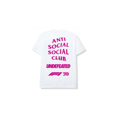 Anti Social Social Club UNDFTD X F1 Tee 'White' (2020)