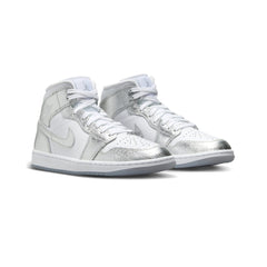 Air Jordan 1 Mid SE 'Metallic Silver' Women's