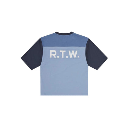 Corteiz Alcatraz Heavyweight Varsity Tee 'Blue'