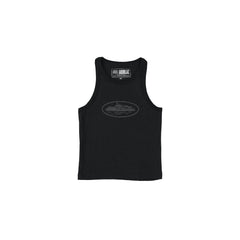 Corteiz Tank Top 'Triple Black' Women's