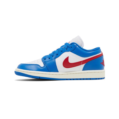 Air Jordan 1 Low 'Sport Blue Gym Red' Women's (2023)