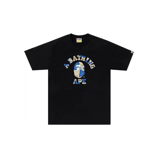 BAPE-Liquid-Camo-College-Tee-Black-Blue-2024