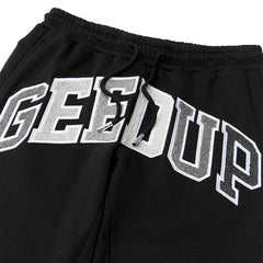 Geedup Team Logo Trackpants 'Black Monochrome'