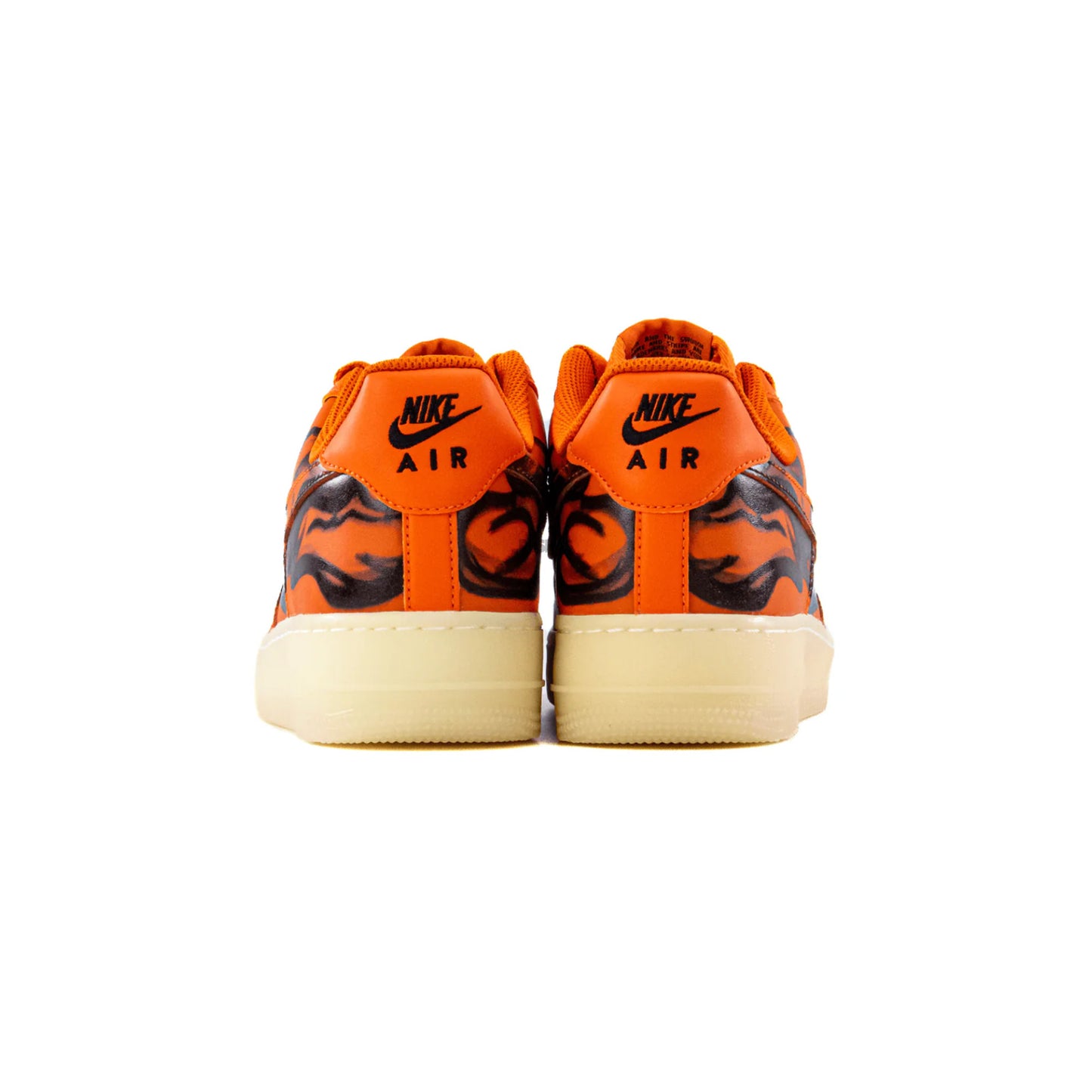 Nike Air Force 1 Low 'Orange Skeleton Halloween' (2020)