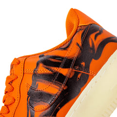 Nike Air Force 1 Low 'Orange Skeleton Halloween' (2020)