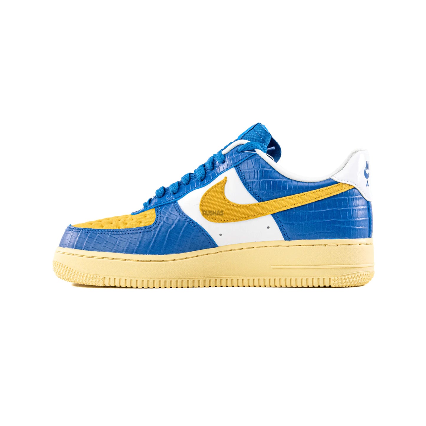 Nike Air Force 1 Low SP x Undefeated '5 On It Blue Yellow Croc' (2021)