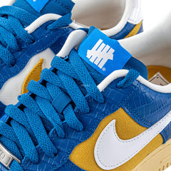 Nike Air Force 1 Low SP x Undefeated '5 On It Blue Yellow Croc' (2021)