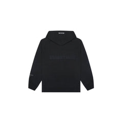 Fear of God Essentials Full Zip Up Hoodie Applique Logo 'Dark Slate / Stretch Limo / Black' (2020)