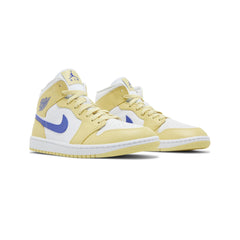 Air Jordan 1 Mid 'Lemon Wash Lapis' Women's (2023)